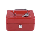 Lockable METAL CASH BOX Deposit Petty Cash Slot Money Safe Portable 2 Keys New