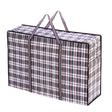 10x Large Stripe Bag Packing Storage Strip Zip Shopping Travel Check House Moving 60cm x 70cm x 30cm