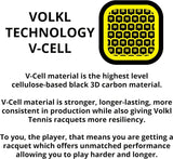 VOLKL V-CELL 10 (300g) Tennis Racquet - Unstrung