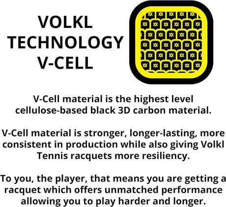 VOLKL V-CELL 10 (300g) Tennis Racquet - Unstrung