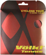 1 Pack Volkl Cyclone Tour 16g/1.30mm Tennis Racquet Strings - Red