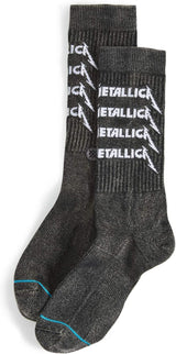 Stance Metallica Stack Crew Socks Rock Band Music Medium Cushioning Official Authentic