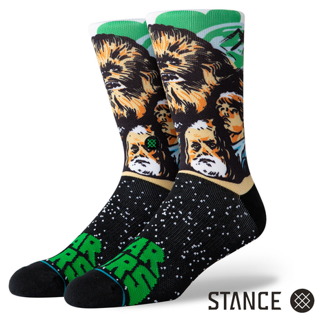 STANCE STAR WARS CLASSIC CHEWBACCA MEDIUM CUSHION ALL GENDER SOCKS