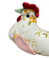 2x Chicken Doorstop Home/Office Weighted Door Stopper in Assorted Colours