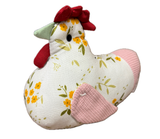 2x Chicken Doorstop Home/Office Weighted Door Stopper in Assorted Colours