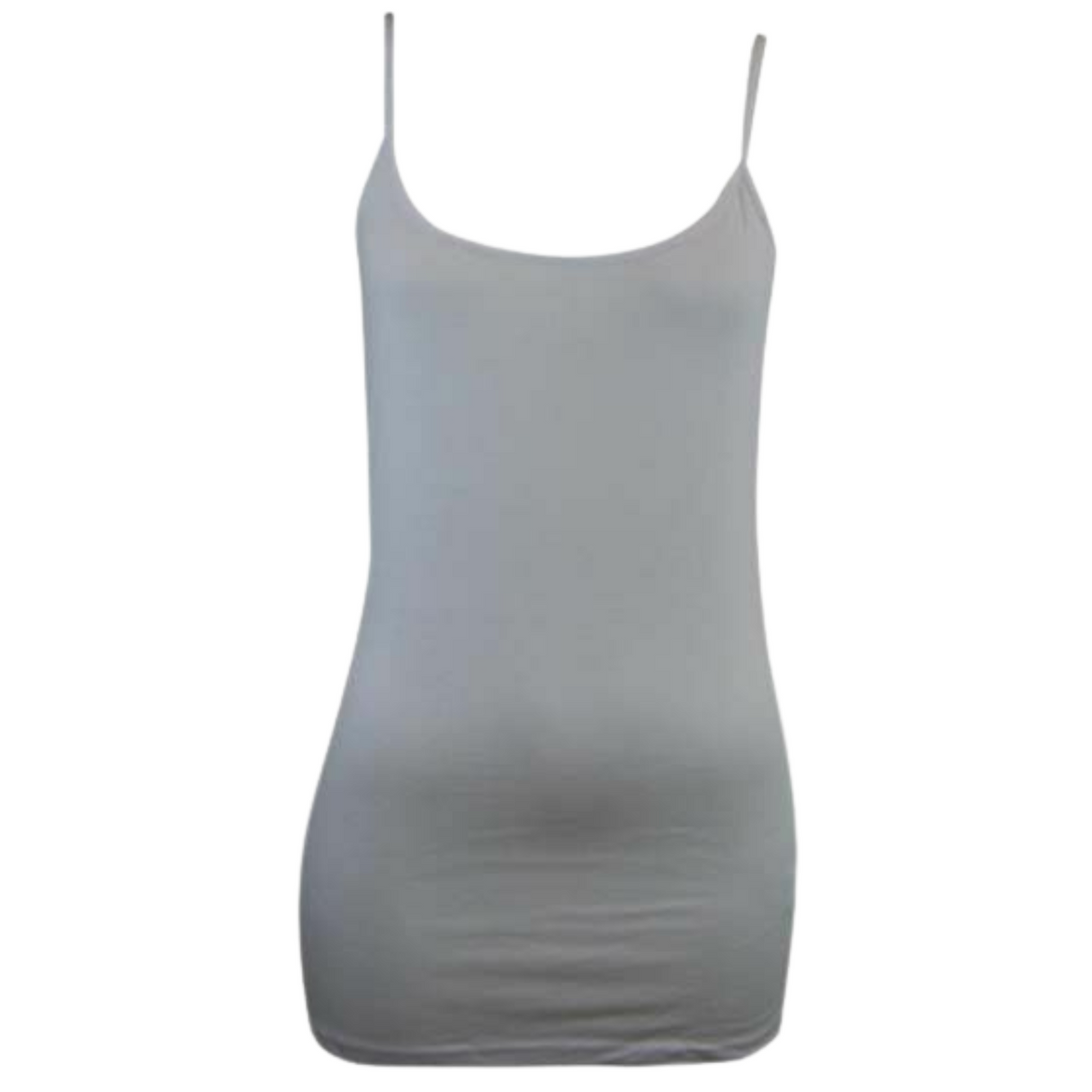 CAMISOLE TOP Long Cami Top Womens Singlet Summer Casual Wear Basic Tank Shirt