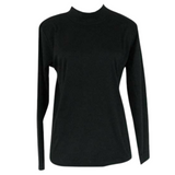 Ladies SKIVVY Turtle Neck Womens Long Sleeve Plain Top Skivvies Warm