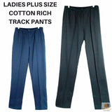 Womens PLUS SIZE TRACK PANTS Warm Winter Thick Bottoms King Big Size 8186