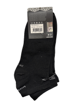 Umbro Mens Trainer Ankle Socks - Black - 1 Pack of 3 Pairs