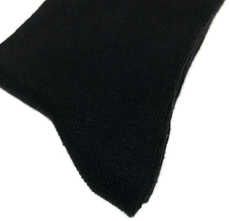 3 Pairs BAMBOO SOCKS Crew Natural Eco Healthy Enviro Unisex Work Business - Black