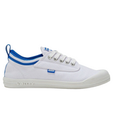 Dunlop Volleys International Volley Low Canvas Casual Mens Shoes Sneakers - White/Blue