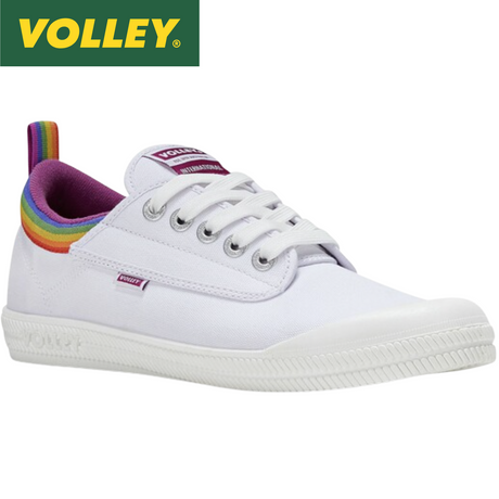 Dunlop Volley Unisex Casual LGBT Pride Shoes Sneakers International Rainbow