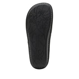 Alegria Vella Comfort Sandals Slip On Ladies Shoes - Oiled Black