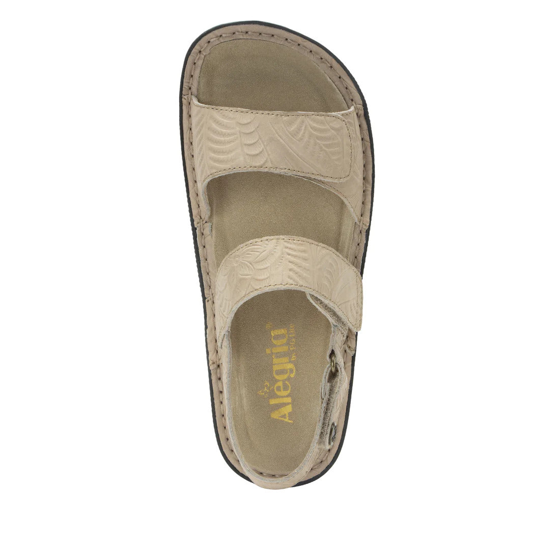 Alegria Verona Nursing Shoes Slip On Work Sandals - Bone