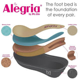 Alegria Womens Vienna Casual Sandals Shoes - Sand