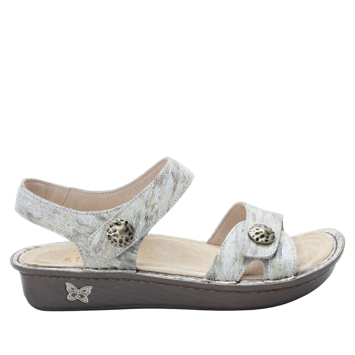 Alegria Womens Vienna Casual Sandals Shoes - Sand