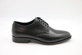 Massa Mens Valentino Leather Lace Up Dress Shoes Formal Work - Black