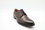 Massa Valentino Mens Leather Shoes Formal Work Business - Burgundy