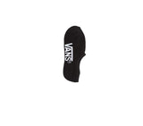 VANS Mens 3pk No Show Socks Invisible Skateboard Sox Sports - Black