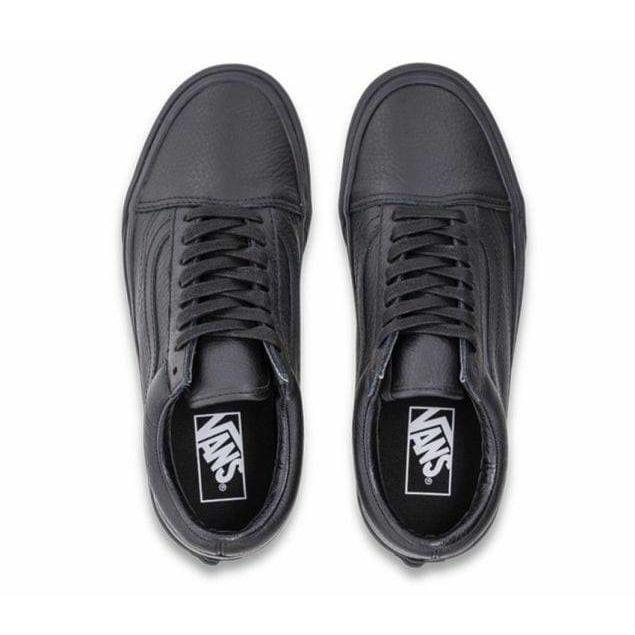 Vans Old Skool Leather Mens Casual Sneakers Shoes Skateboard – Black