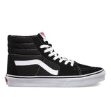 VANS SK8 Hi Casual Shoes High Top Canvas Skateboard Sneakers Old Skool - Black/White