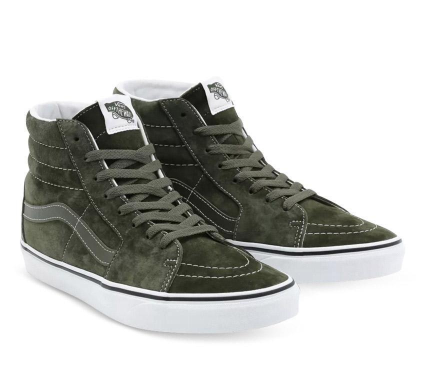 Vans Mens SK8-HI Pig Suede Shoes Sneakers