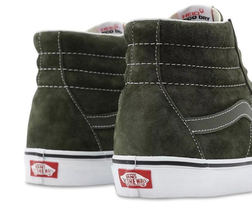 Vans Mens SK8-HI Pig Suede Shoes Sneakers