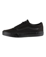 Vans Mens Ward Low Top Skater Sneakers - Black/Black