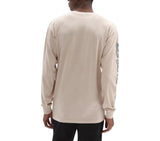 Vans Mens Have A Trip Long Sleeve T-shirt Top - Oatmeal