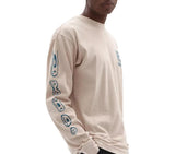 Vans Mens Have A Trip Long Sleeve T-shirt Top - Oatmeal