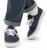 Vans Mens Era Canvas Casual Sneakers Shoes Skateboard - Navy