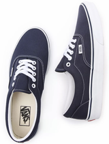 Vans Mens Era Canvas Casual Sneakers Shoes Skateboard - Navy