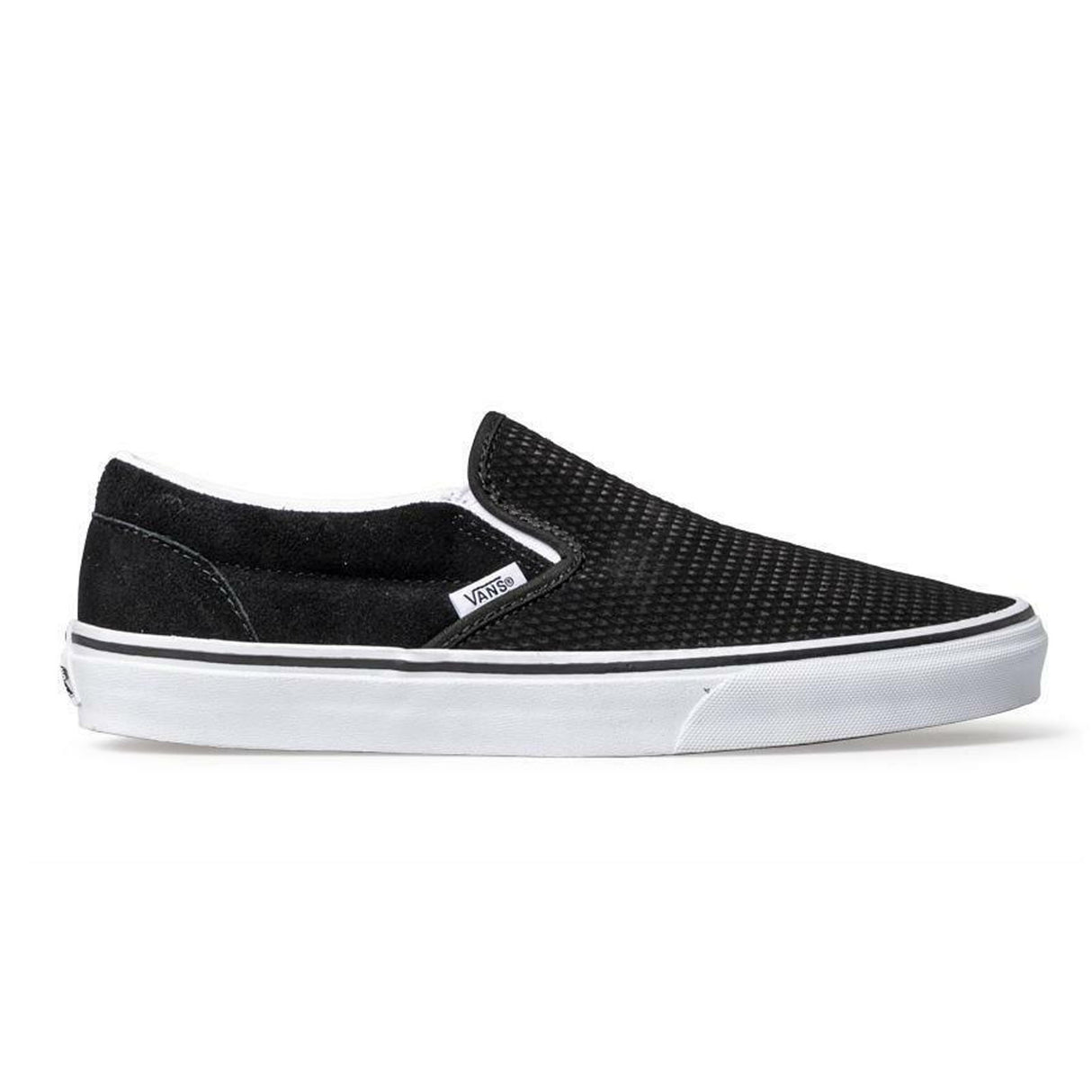 Vans Mens Classic Slip-On Casual Shoes Sneakers - Embossed Suede