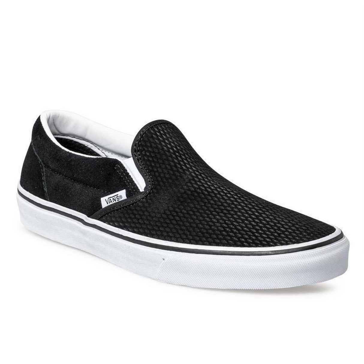 Vans Mens Classic Slip-On Casual Shoes Sneakers - Embossed Suede