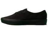 Vans Mens Authentic Comfycush Canvas Shoes Classic Sneaker Casual - Black/Black