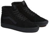 Vans Mens High Top Comfy Cush Sk8-Hi Shoes Boots Sneakers Casual - Black/Black