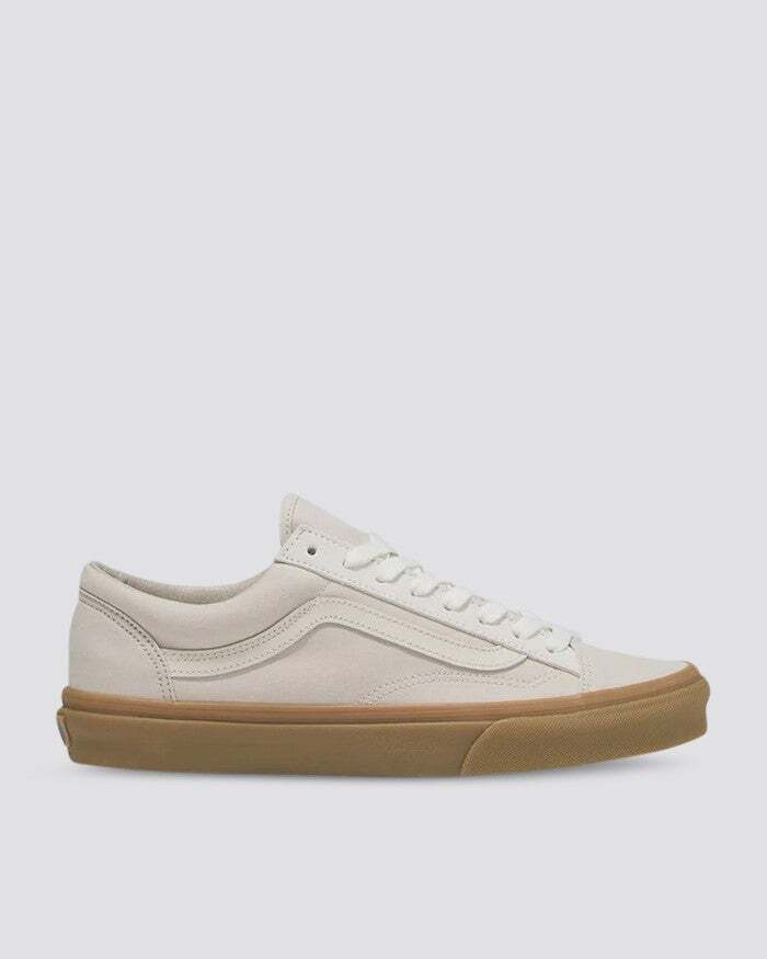 Vans Style 36 Low Top Lace Up Shoes - Light Brown/White