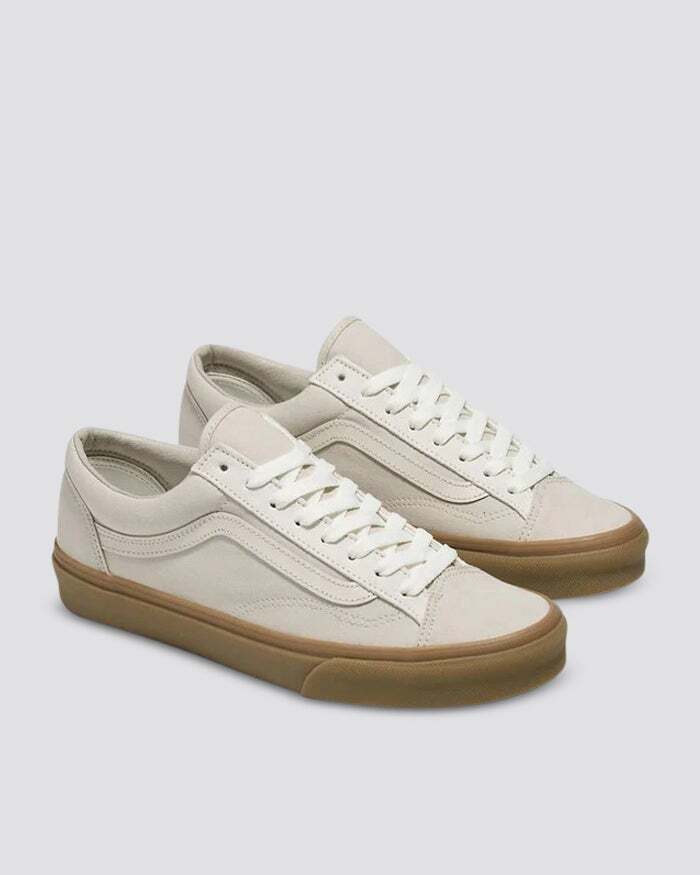 Vans Style 36 Low Top Lace Up Shoes - Light Brown/White