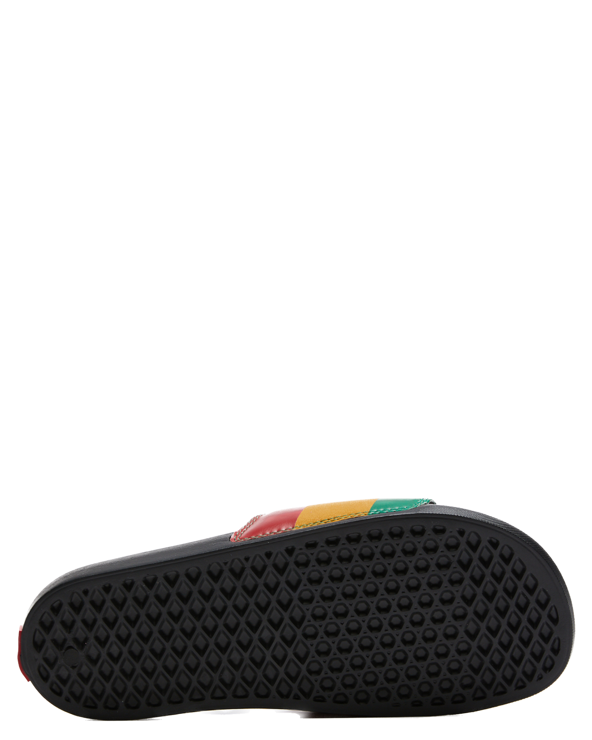 Vans La Costa Slide On Slides Flip Flops Bob Marley Reggae - Rasta Black