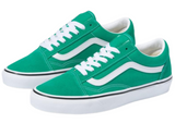 Vans Old Skool Canvas Casual Sneakers Shoes Skateboard - Pepper Green/White