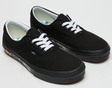 Vans Mens Era Market Canvas Casual Sneakers Shoes Skateboard - Black/Neon