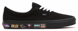 Vans Mens Era Market Canvas Casual Sneakers Shoes Skateboard - Black/Neon