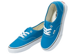 Vans Mens Authentic Canvas Shoes Sneakers Classic Skateboard Casual - Blue