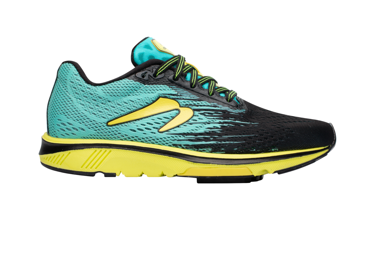 Newton Womens Motion Running Shoes Runners Sneakers - Teal/Black