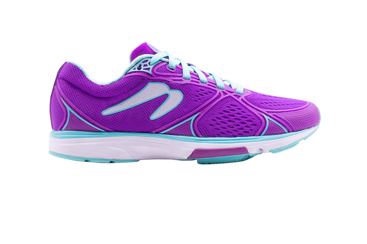 Newton Womens Fate Running Shoes Runners Sneakers - Violet/Blue