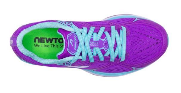 Newton Womens Fate Running Shoes Runners Sneakers - Violet/Blue