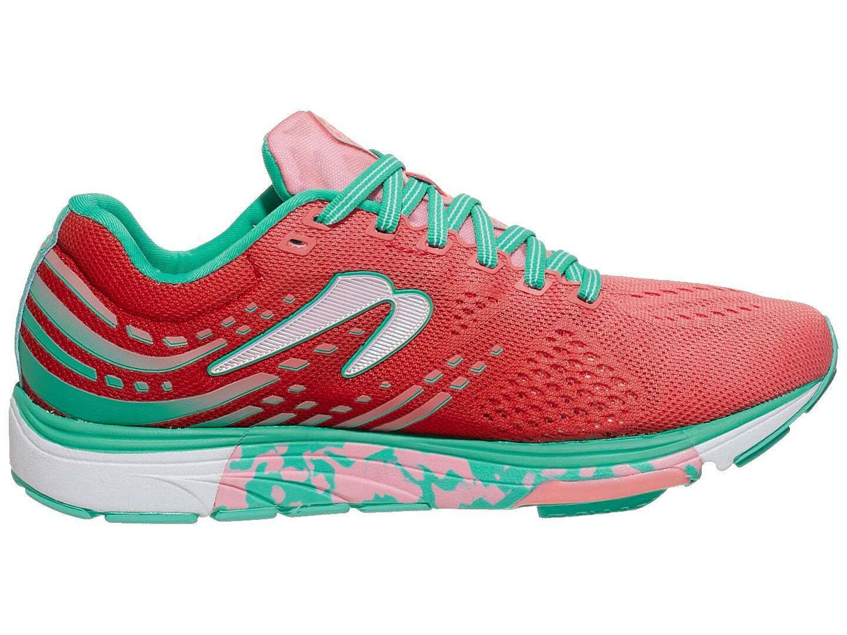 Newton Womens Kismet 7 Running Shoes Runners Sneakers - Coral/Mint