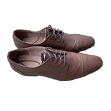 Massa Cap Mens Formal Leather Shoes Portuguese Style Work Dress - Brown