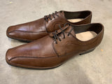 Muski Soft Portuguese Leather Shoes Dress Formal Venice Panella - Brown US 10