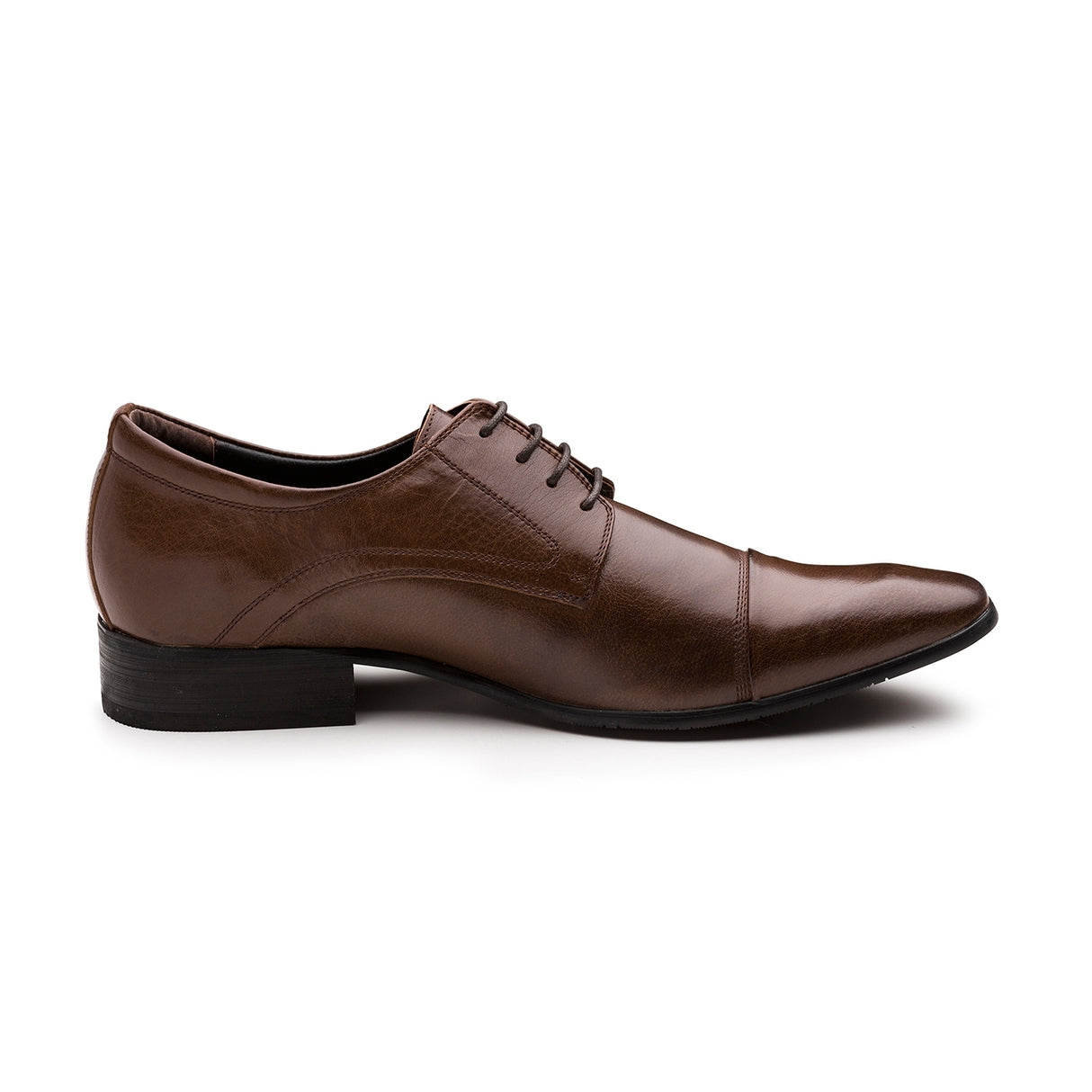 MASSA Monza Mens Formal Leather Shoes Work Dressy - Brown